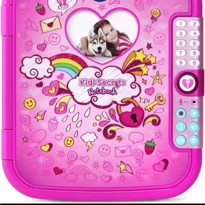 V tec Pink Kidi Secrets Notebook with Fun Designs